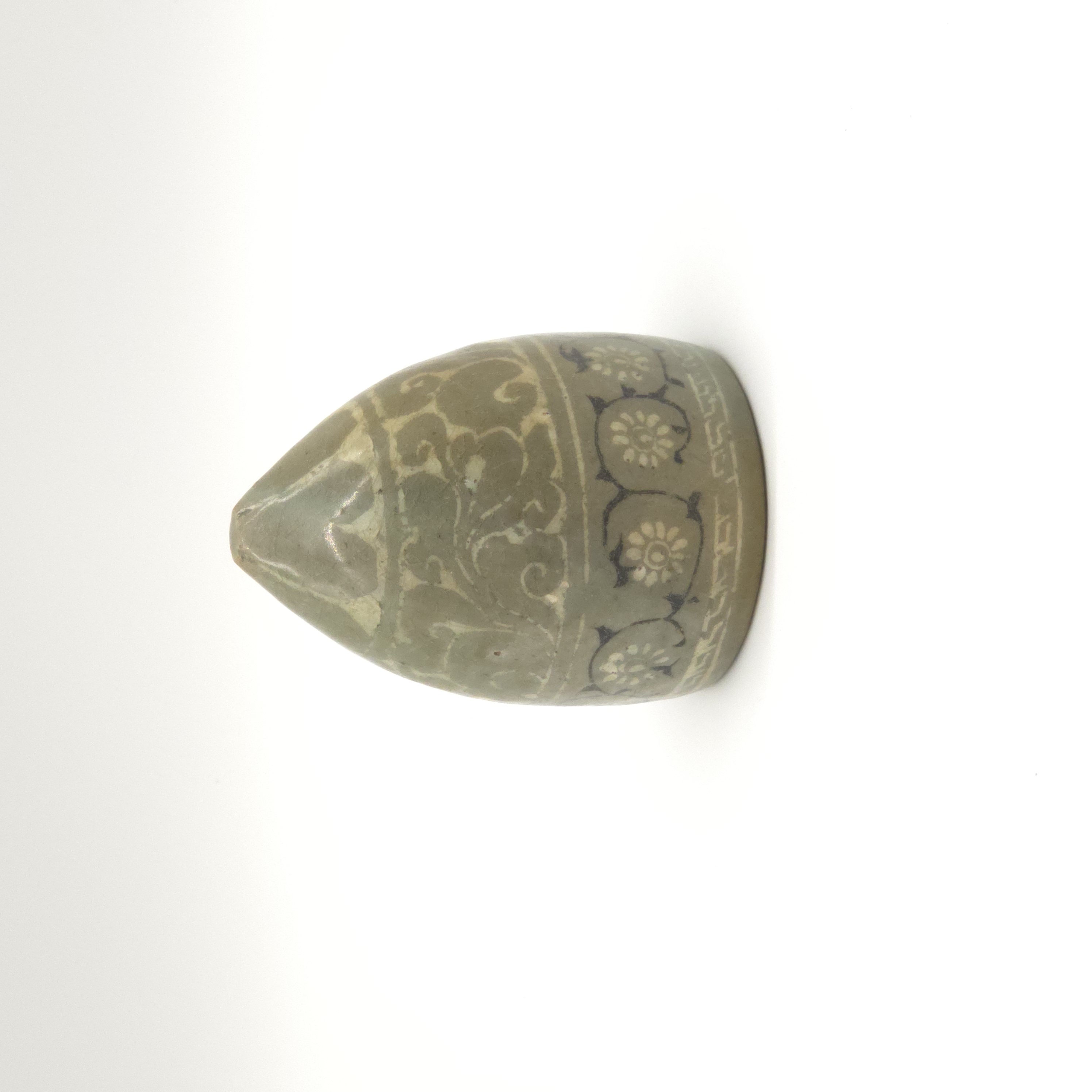 고려 청자상감국화문마상배