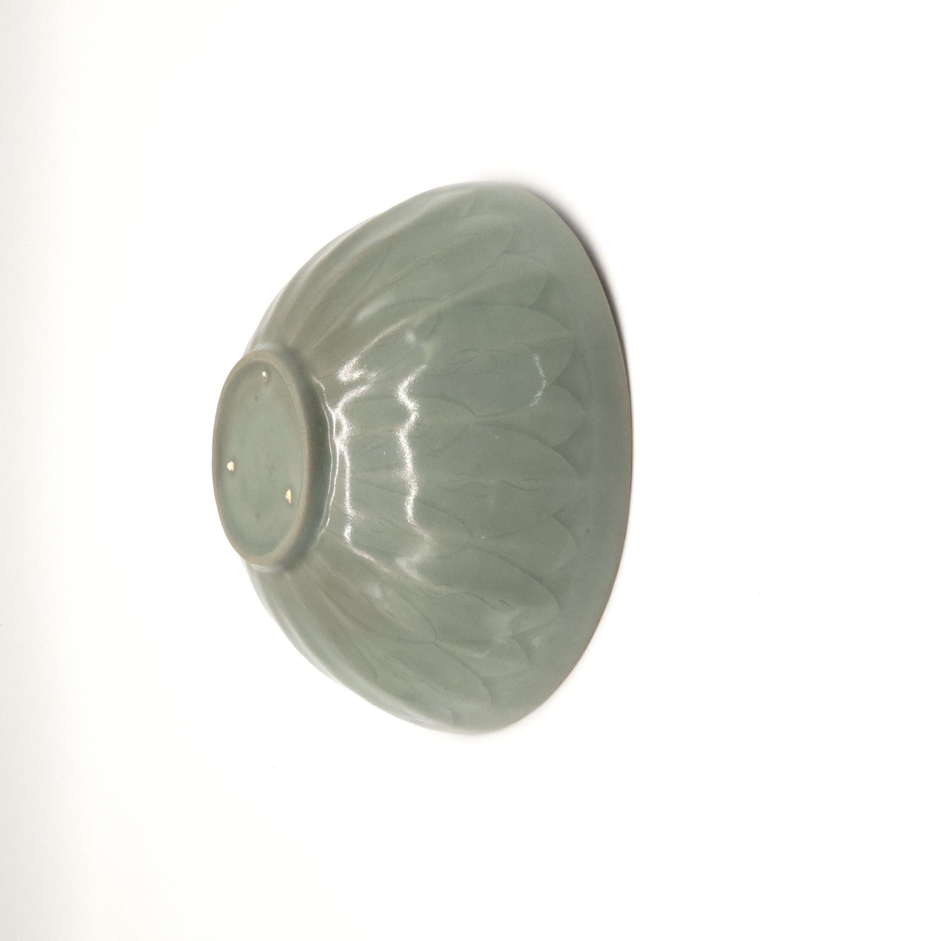 고려 청자음각연화문발