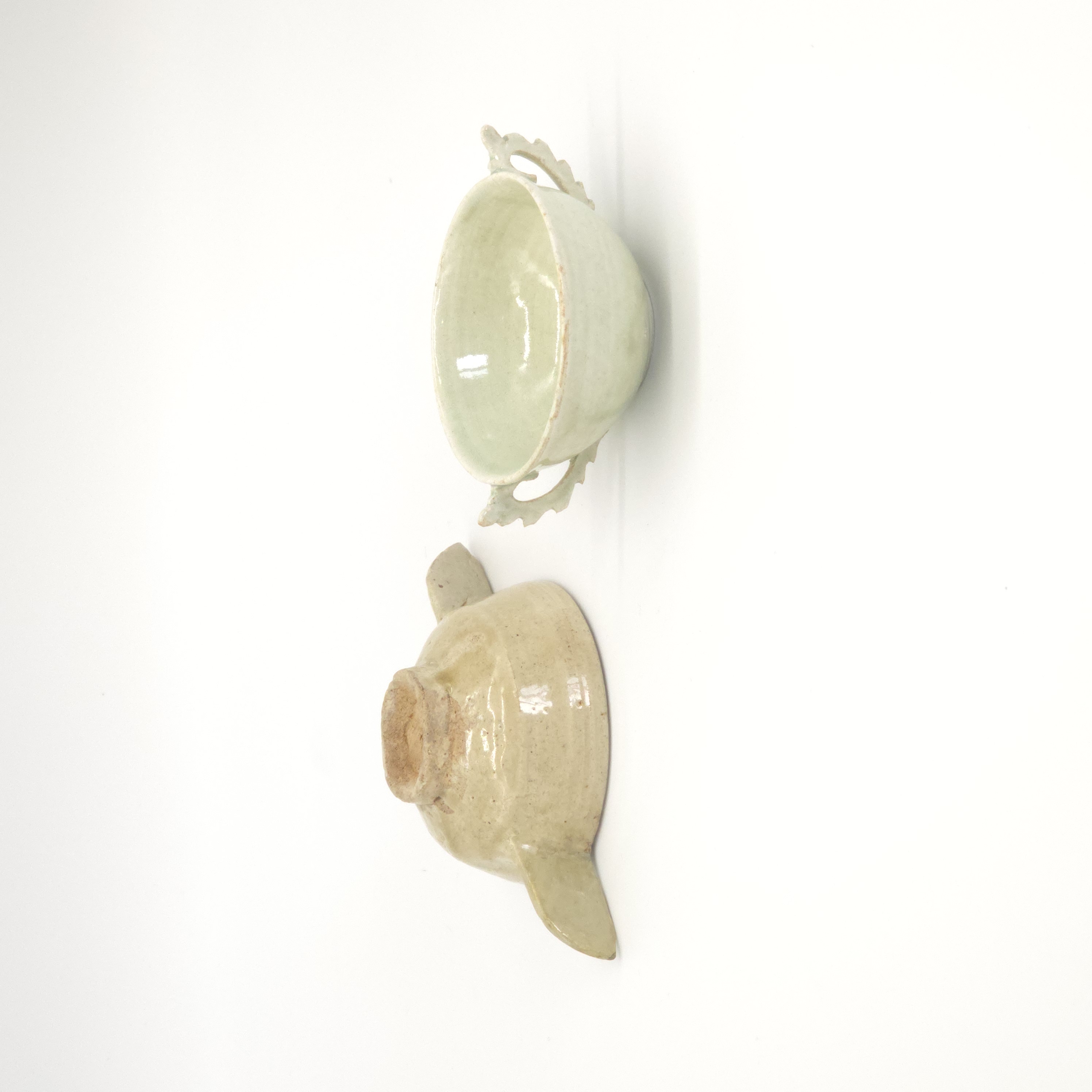 조선 백자양이잔